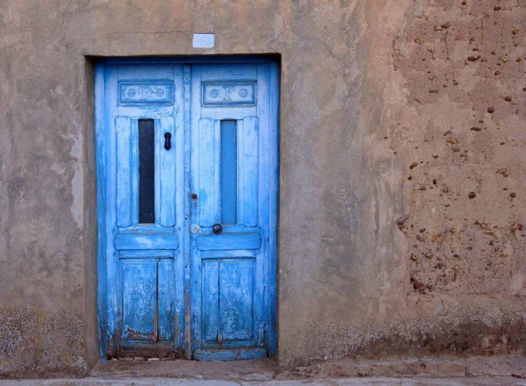 Door symbolizing Jesus as the gate